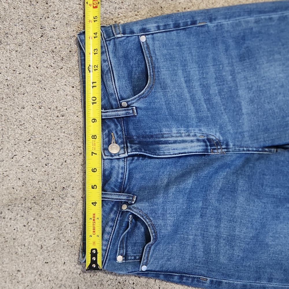 Quince Women's Straight Leg Jeans - Blue - Picture 8 of 10
